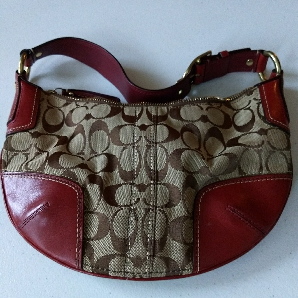 Authentic coach small handbag